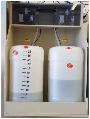 Mantenimiento de maquinaria en bodegas