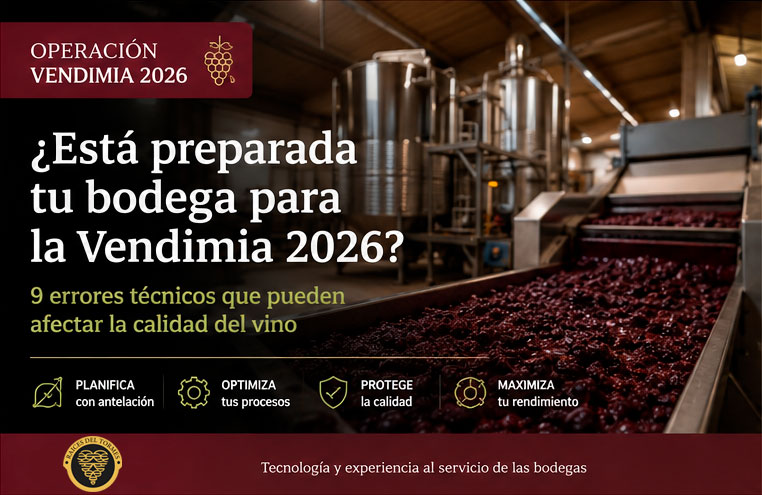 ¿Está preparada tu bodega para la vendimia?