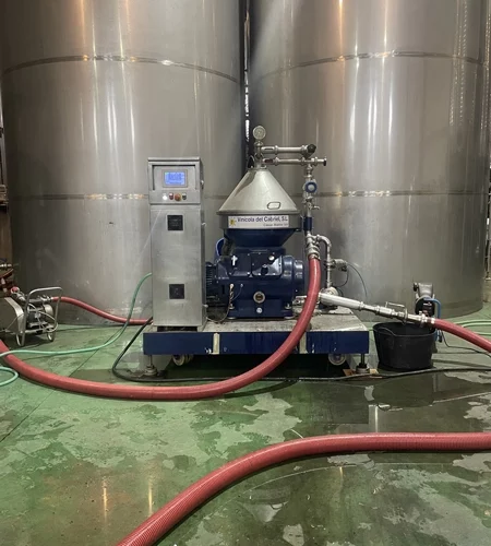 Centrifugación de Vinos para Bodegas
