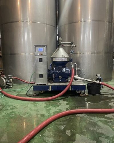 Centrifugación de Vinos para Bodegas