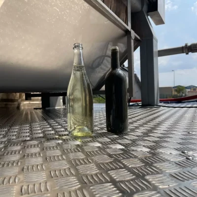 filtración de tintos con prensa