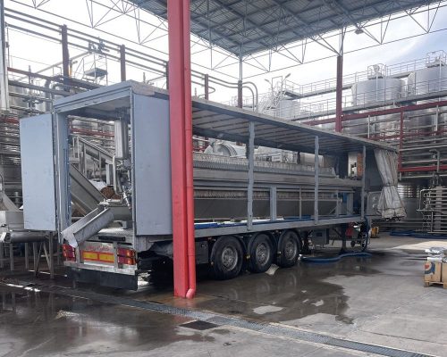 Maquinaria para la filtración de vinos y mostos